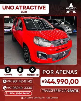 FIAT UNO 1.0 FIRE FLEX ATTRACTIVE MANUAL FIAT UNO 1.0 FIRE FLEX ATTRACTIVE MANUAL